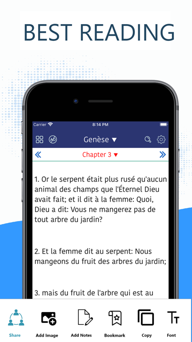 La Sainte Louis Segond Bible Screenshot