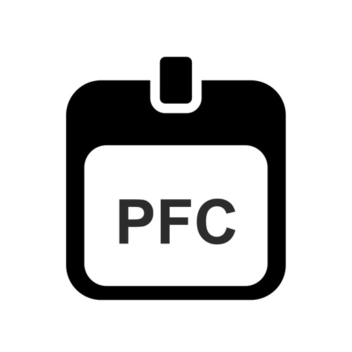 PFC Tracker for healthy diet icon