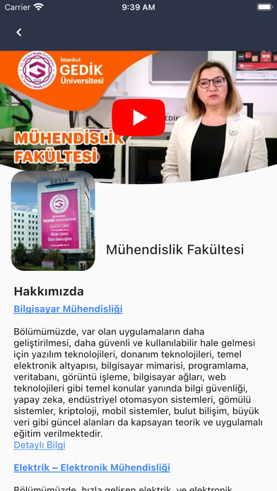 İstanbul Gedik Üniversitesi Screenshot