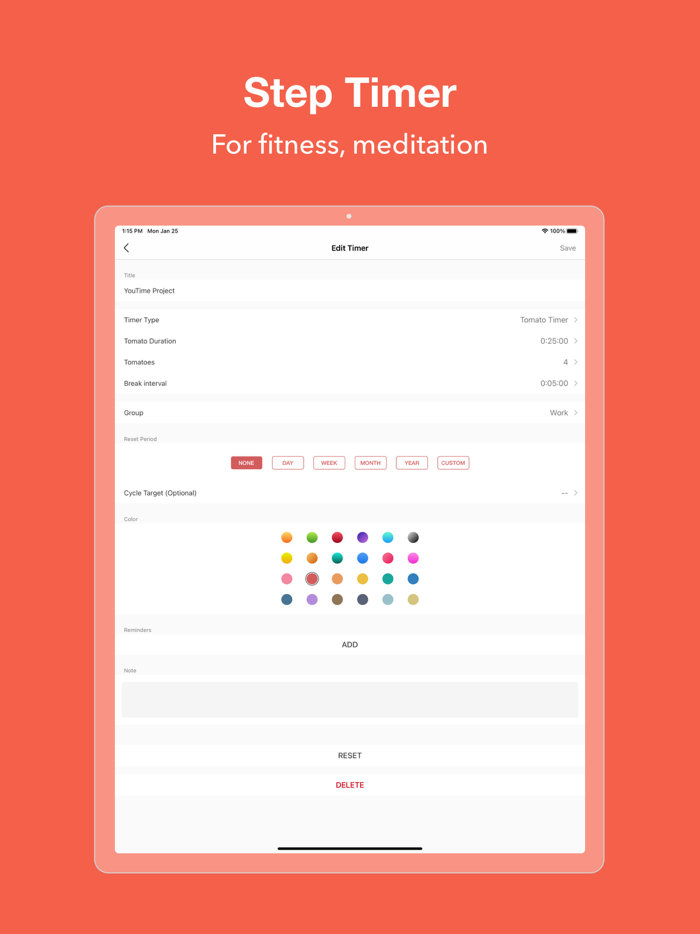 Focus Timer and Time Tracker