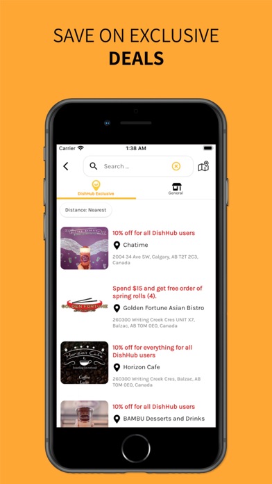 DishHub Screenshot
