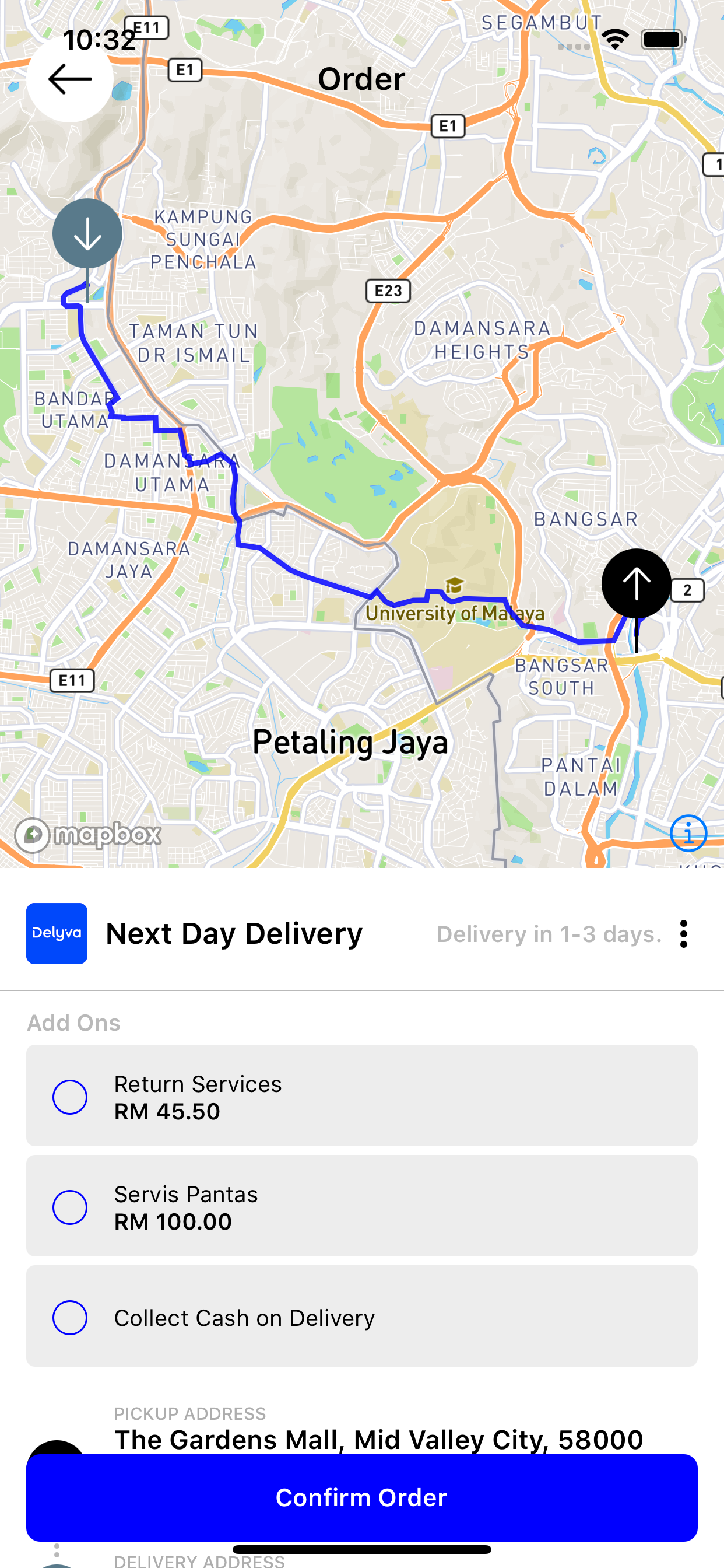 DelyvaX Consumer App