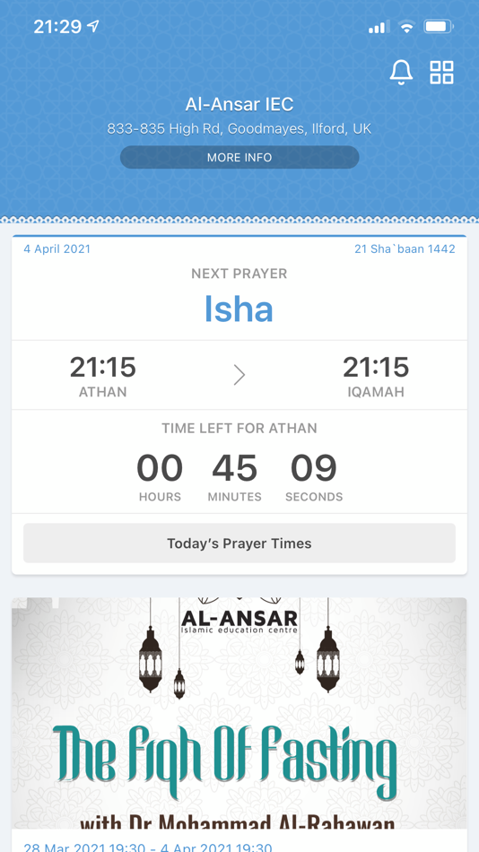 #3. Al-Ansar IEC (iOS) 由: AL-ANSAR ISLAMIC EDUCATION CENTRE