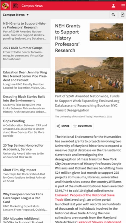 University of MD screenshot-6
