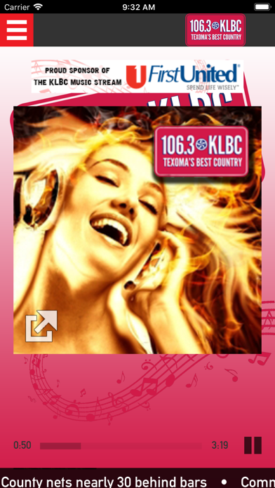 Screenshot #1 pour KLBC 106.3