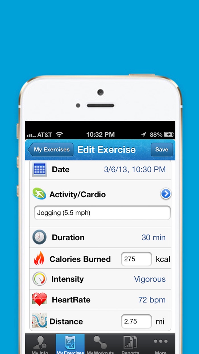 iExercise Journal