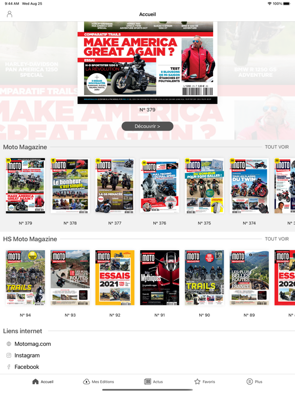 Screenshot #5 pour Moto Magazine