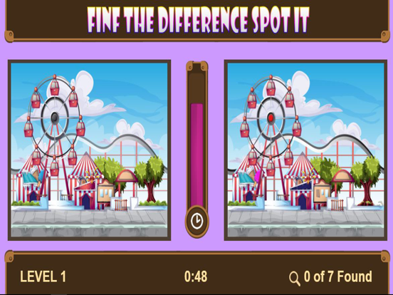Find The Difference Spot It iPad screenshot