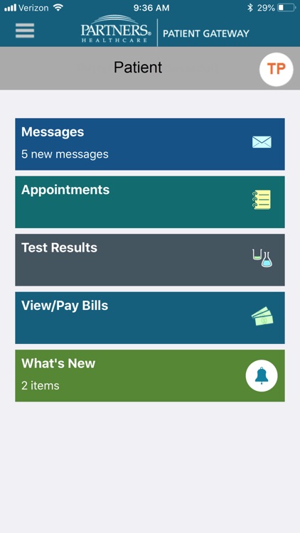 Partners Patient Gateway