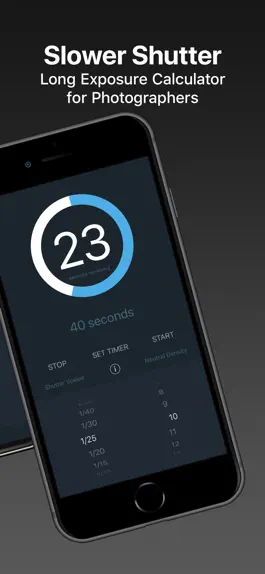 Game screenshot Slower Shutter Exposure Calc apk