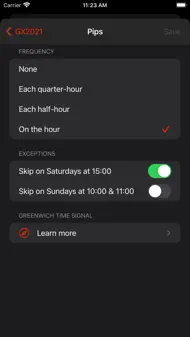 Studio Clock GX2021 iphone bilder 2