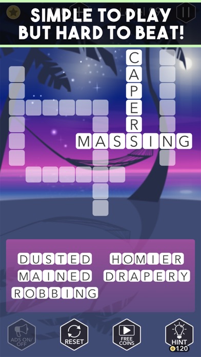 Screenshot #3 pour Word Tropics: Crossword Games