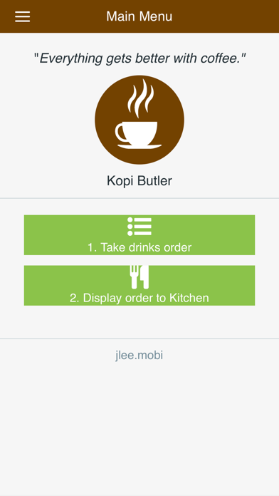 Screenshot #1 pour Kopi Butler