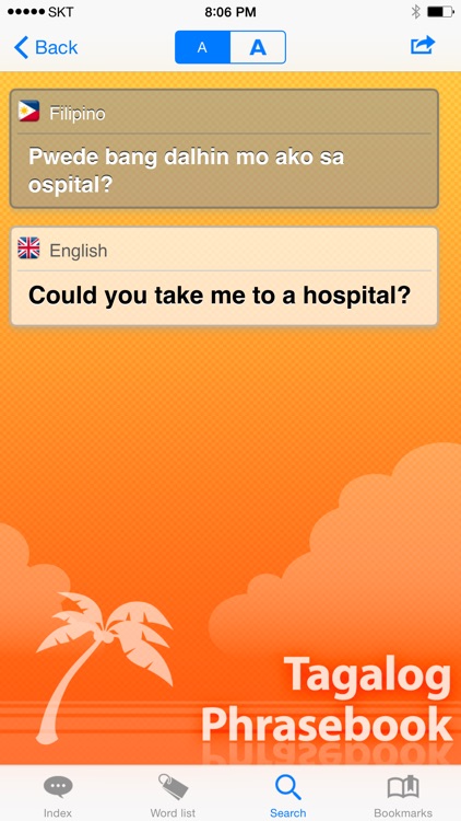 Tagalog PhraseBook screenshot-3