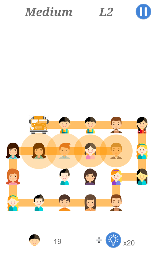 #3. School Bus Pickup Puzzle (iOS) 由: ZIROTEK Corp.