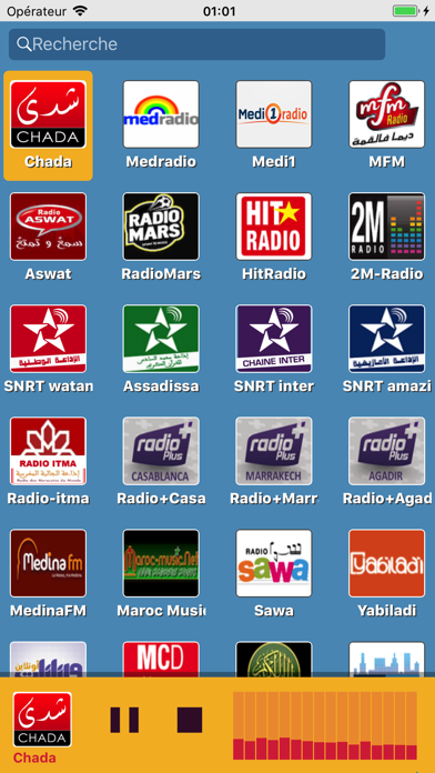 iRadio Maroc iPhone screenshot 1 - Music app