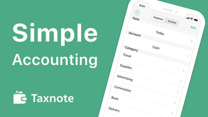 Accounting・Bookkeeping Taxnote