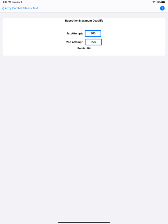 Screenshot #5 pour US Army Combat Fitness - ACFT