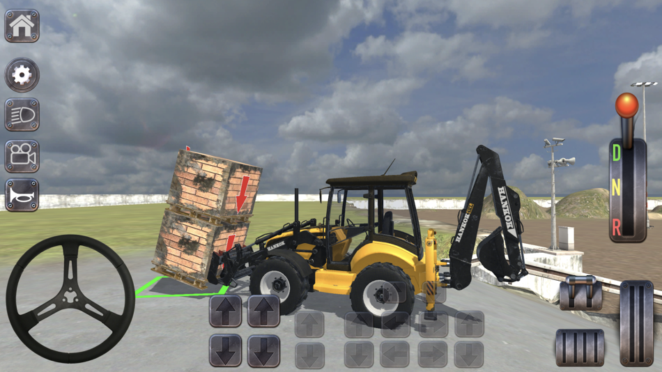 #7. Excavator Backhoe Loader Game (iOS) By: Yalcin Catar