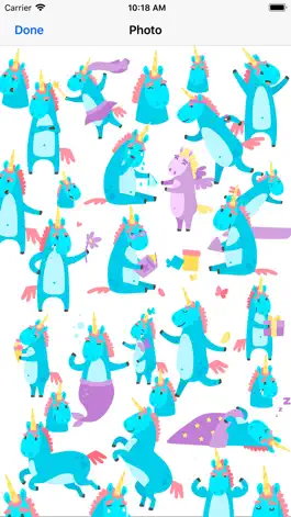 Game screenshot Emotional Unicorn Stickers mod apk
