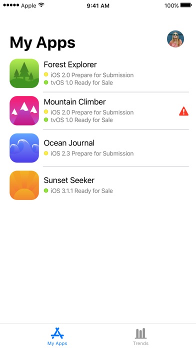 App Store Connect AppRecs
