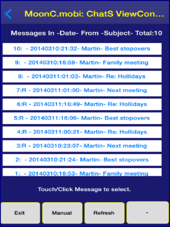 Screenshot #5 pour ChatS Encrypted Messenger