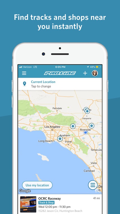 Pro-Line Racing Track Finder