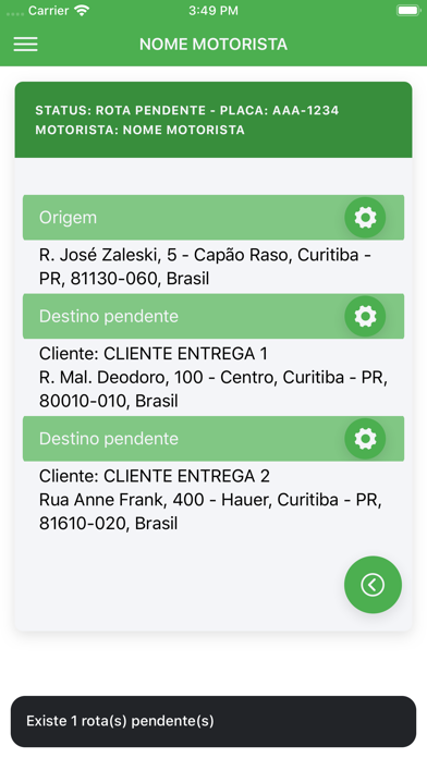 Screenshot #2 pour G7 Monitoramento de Entregas