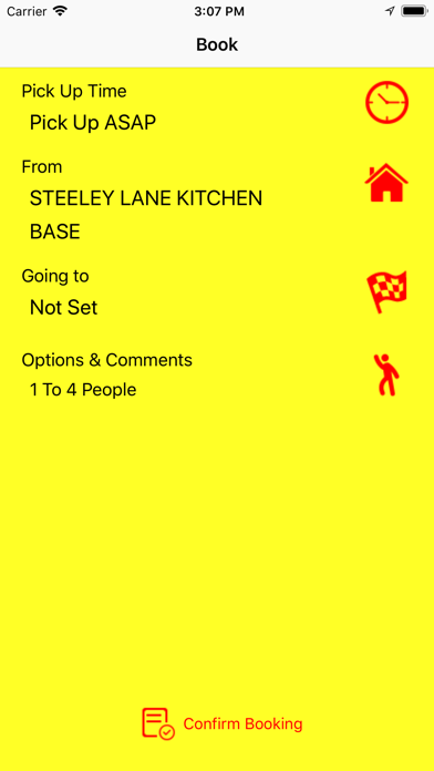 Yellow Cabs in Chorley screenshot 2