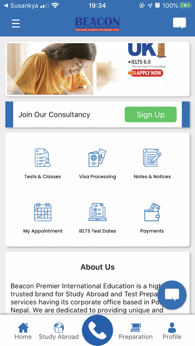 Beacon Education Screenshot