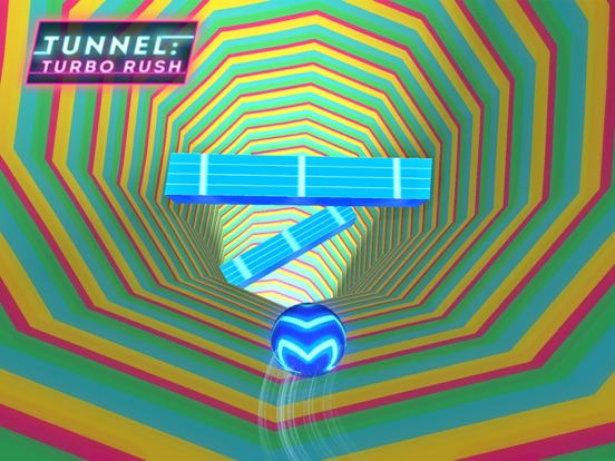 Tunnel: Turbo Rush Ballz Game iPad screenshot