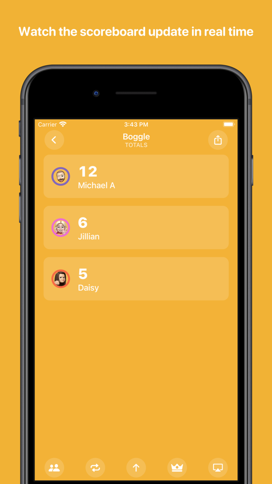 #3. Scorecard: Point Tracker (iOS) Podle: Lickability