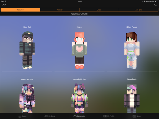 Скачать игру Minecraft: Skin Studio