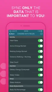 sync for fitbit to health iphone screenshot 3