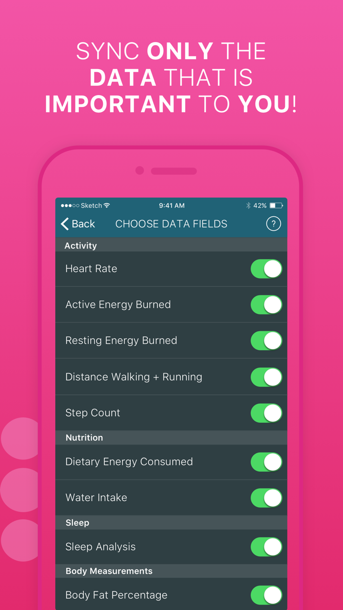 Sync for Fitbit to Health