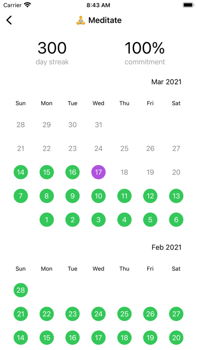 Flat Habits Screenshot
