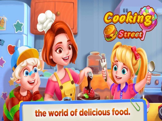 Cooking Street: Foodtown 2023 iPad screenshot 10 - Games app