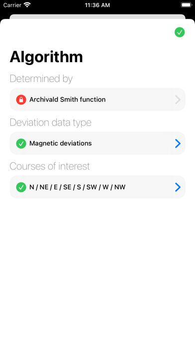 Magnetic Deviation Screenshot