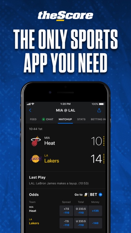 theScore: Sports News & Scores screenshot-0