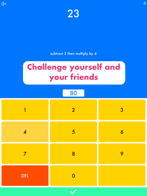 Screenshot #5 for Math Quiz Brain Game