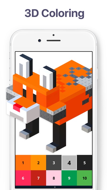 Pixel Art - Color by Number