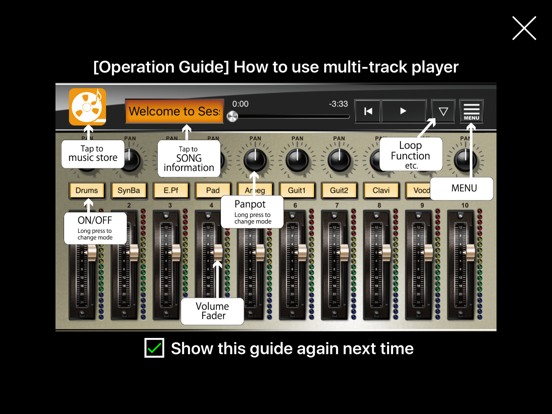 Session Tracks iPad screenshot 4 - Music app