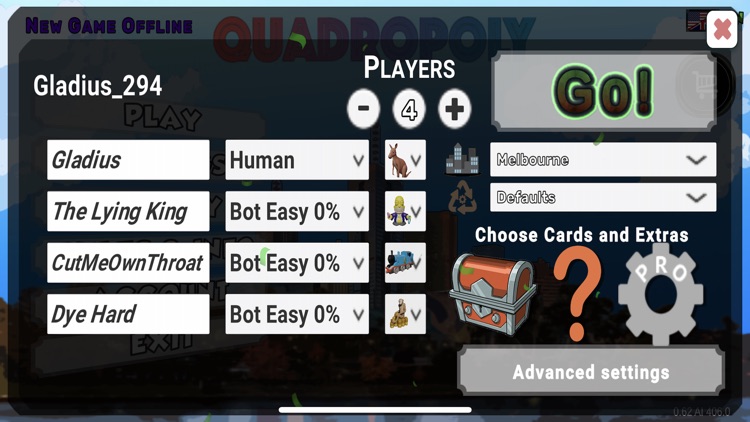 Quadropoly Best AI Board Game screenshot-8