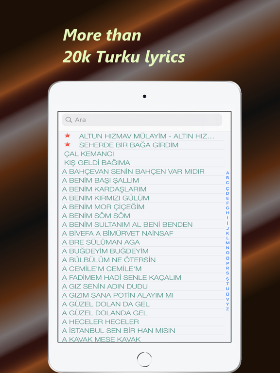 Baglama Tuner iPad screenshot 7 - Music app