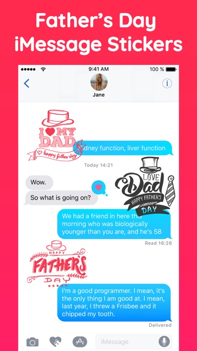 Happy Father's Day Emoji App screenshot 2