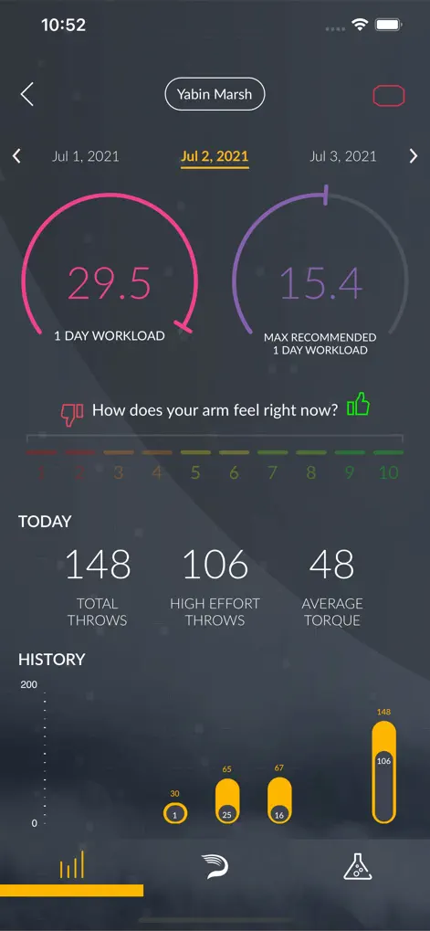PULSE throw - Sports App | MWM