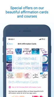 christian hypnobirthing iphone screenshot 4