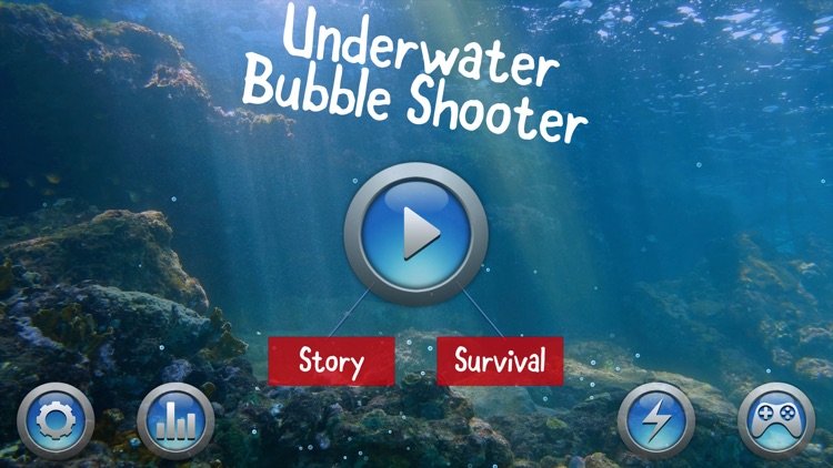 Underwater Bubble Shooting