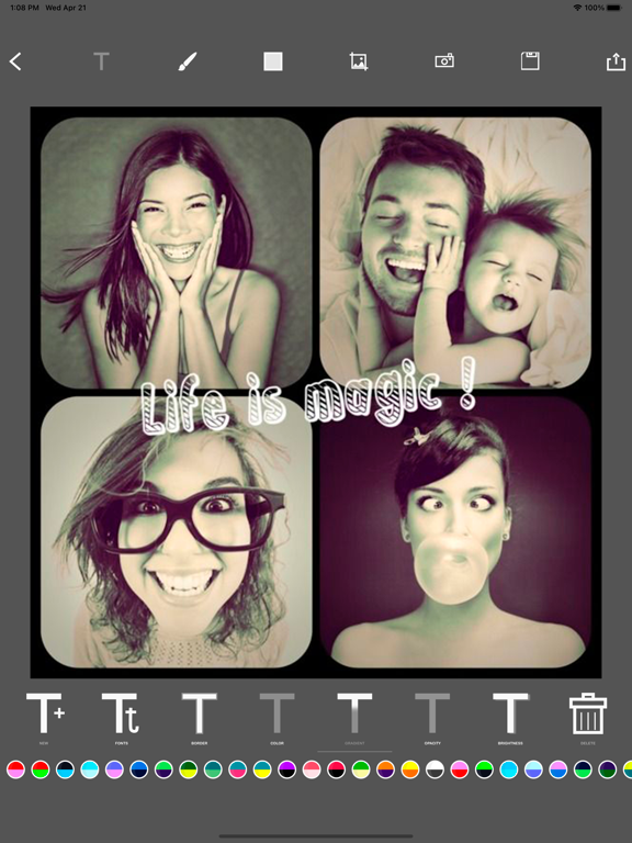 Write Everything iPad screenshot 1 - Photo & Video app