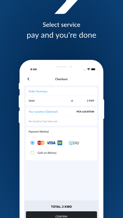 PARKNWASH Screenshot